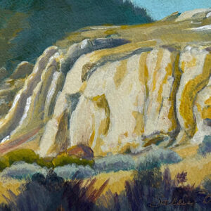 Sunlight on Maidenrock